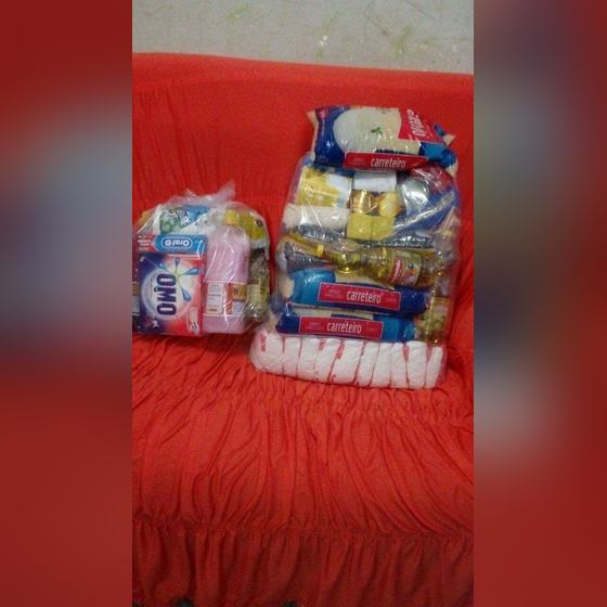 Cesta recebida