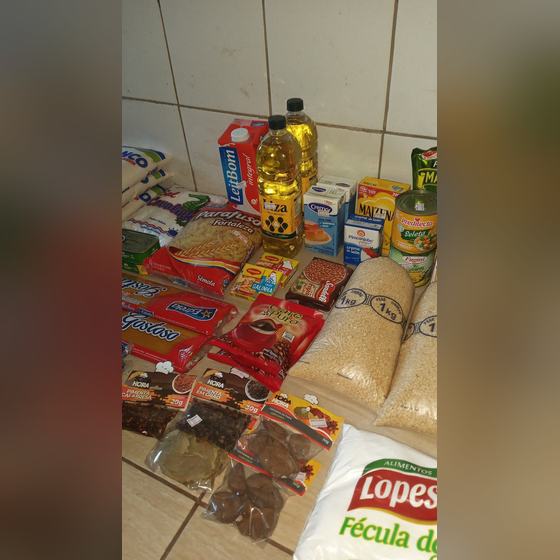Cesta recebida